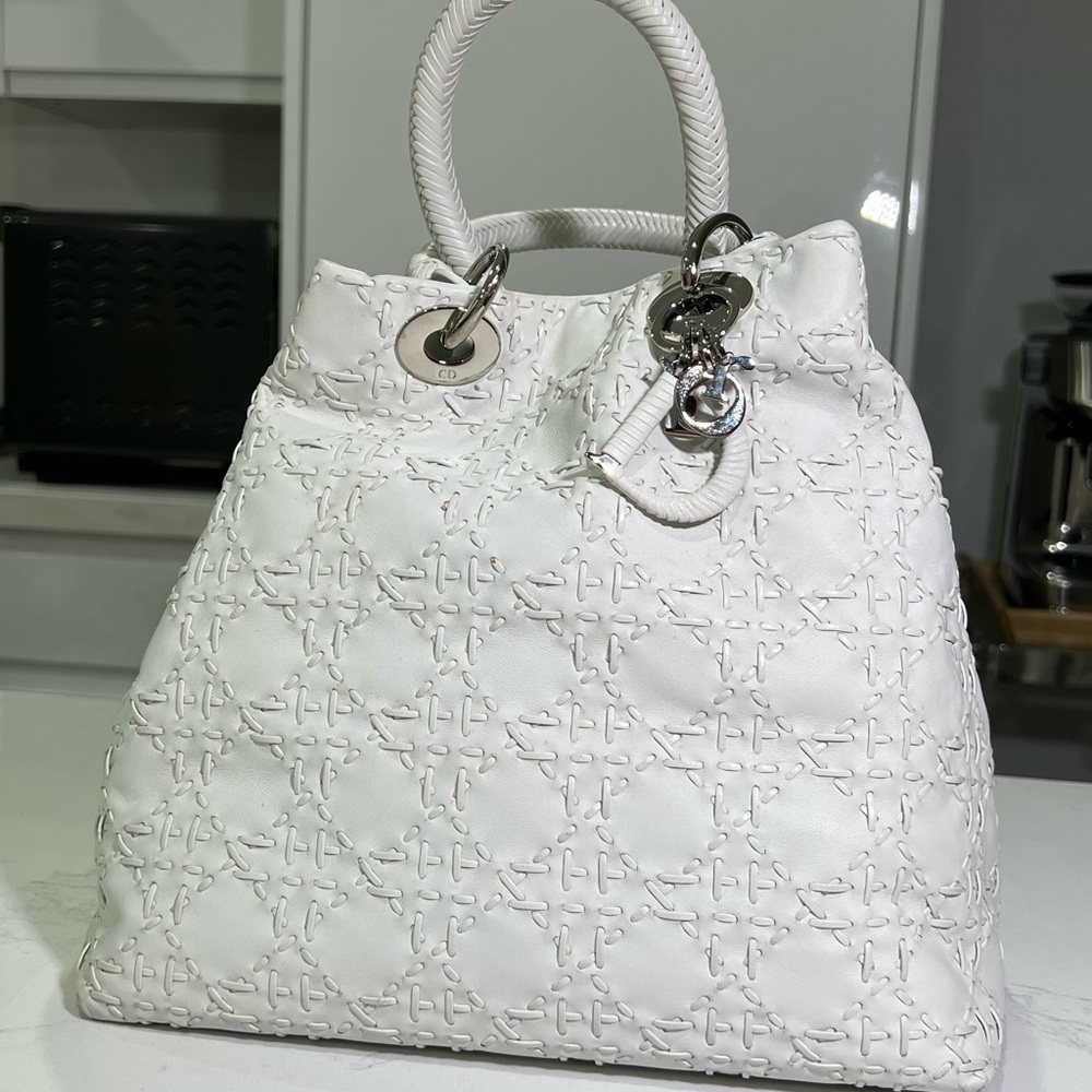 Authentic Dior medium soft tote